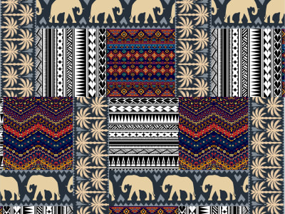 I will deliver a digital seamless print design tailored for textiles.