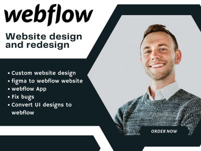Webflow expert to design or develop lovely webflow website | Upwork
