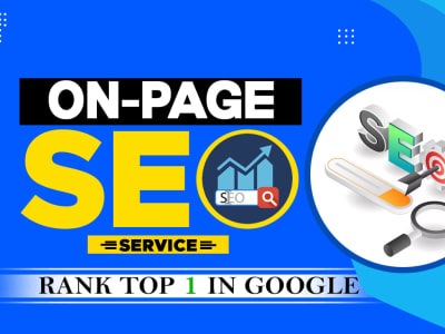On-Page SEO Optimization to Better Rank your website | Upwork