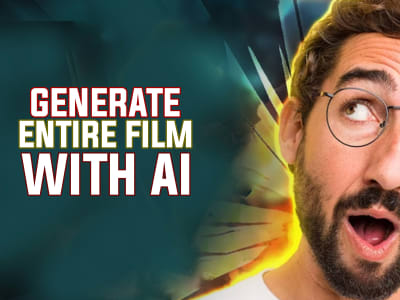 A cinematic movie generated with AI