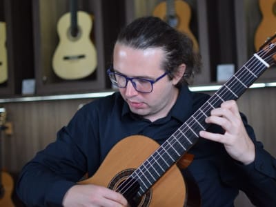Classical nylon or acoustic guitar recording from a  professional guitarist