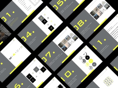 A Professional Minimalist Corporate Brand Identity Guide for your Business