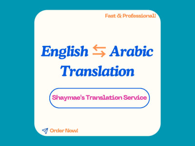 A Professional English ⇆ Arabic Translation