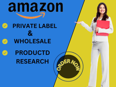 Be your amazon FBA wholesale and private label virtual assistant | Upwork