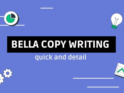 Quick and detail in copy writing project