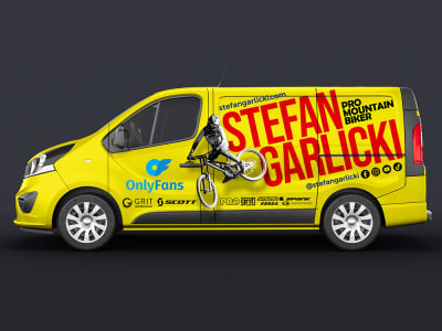A creative wrap design for your car van truck