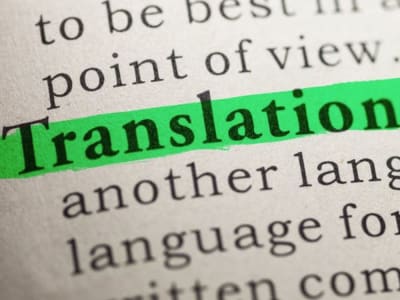 An accurate translation job with great precision completely done manually