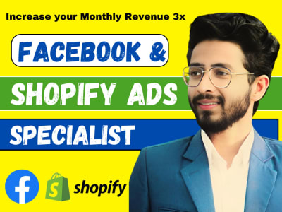 Shopify store marketing product promotion, Boost Shopify sales Facebook ads