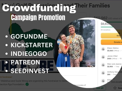 Crowdfunding| Kickstarter Marketing| Crowdfunding Promotion| campaign.