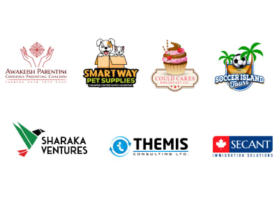 High-quality, modern logo design crafted to elevate your brand identity