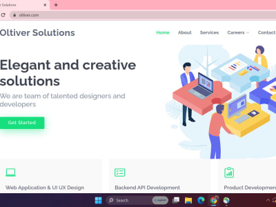 A Website for your company or business or Resume