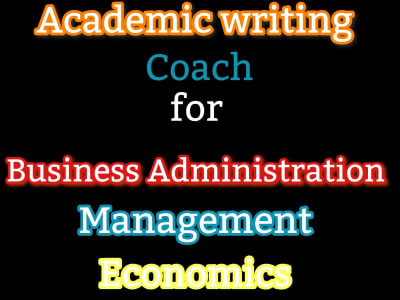 Intensive Coaching for academic writing in business administration major