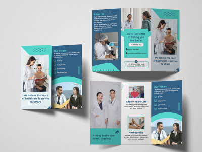 A Premium Health Brochure Medical Flyer, Brochure or Signage Design