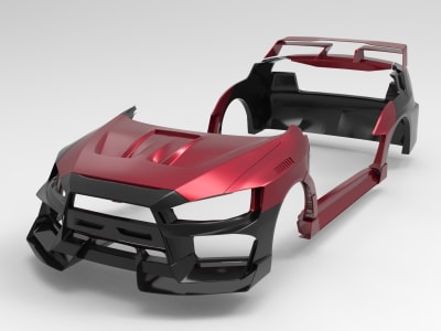 SolidWorks CAD Model with 2d drawings