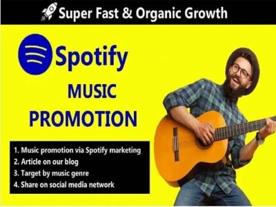 Spotify Music Promotion, Boost Your Spotify Song With Organic Growth