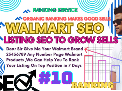 Walmart product listing seo to grow good sales on top