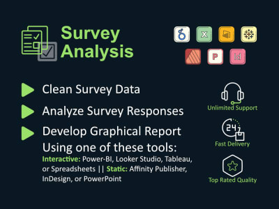 A professional survey analysis report