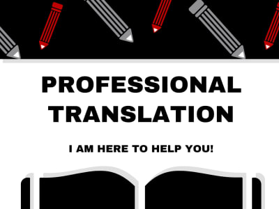 German-English translation. Accurate, dependable, and prompt.