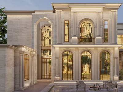 A luxuries classic exterior design | Upwork