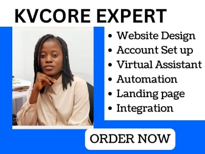 Kvcore landing page, kv core automation lofty email campaign