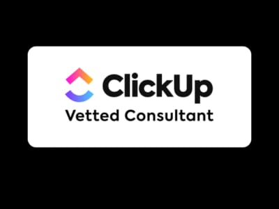 ClickUp dashboard and automation setup by certified ClickUp consultant