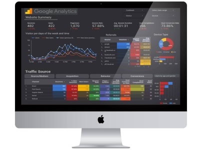 Data Visualization, Dashboard, Graphs, Charts, Pivot Table, Data Analysis