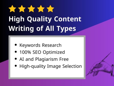 SEO-friendly article in 3 hours (SEO Articles in Arabic and English)