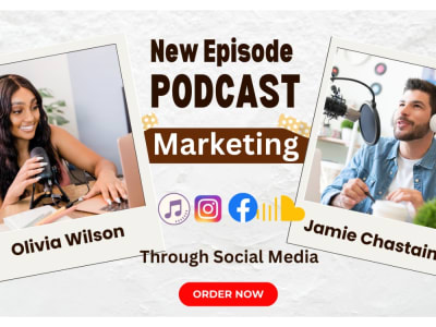 A full time podcast promotion and advertising organically