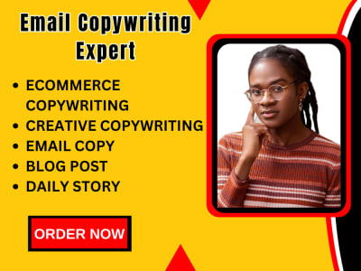 Email Copywriting Expert E-commerce Copywriting Creative Copywriting