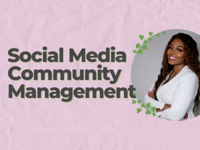 Community management for social media