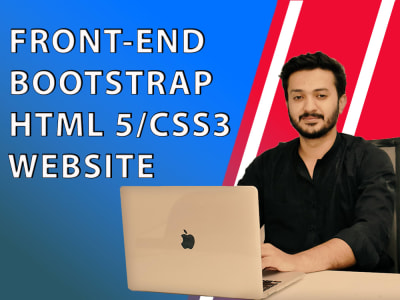 Bootstrap HTML 5/ CSS 3 front-end design 100% responsive. | Upwork