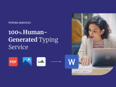 Professional Typing Service from Me.