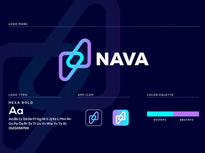 An outstanding logo design and brand style guidelines