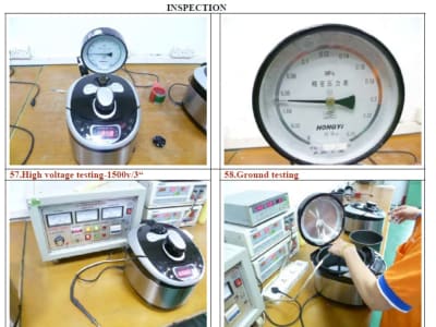 An independent inspector in China to check the samples and bulk orders