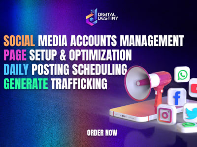 Social Media Management and Digital Marketing Package