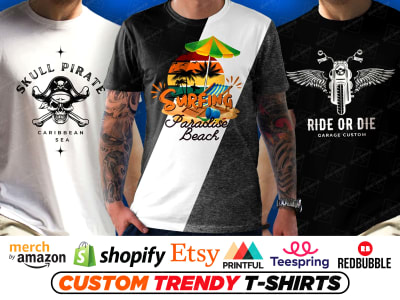 Pirate T Shirt Designs Graphics & More Merch