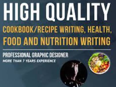 Well-designed cookbooks and recipes on various diets