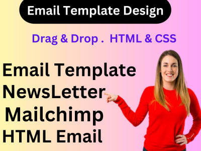 Design responsive email template | Upwork
