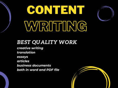 Professional and Versatile Content services