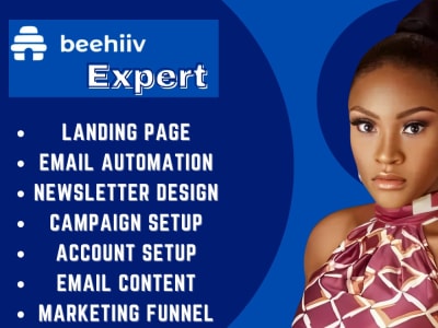 As a professional and expert beehiiv landing page and newsletter manager