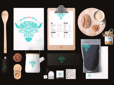 An attention-grabbing minimalist logo design with brand style guidelines