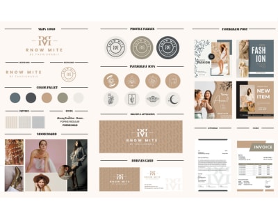 A branding kit and logo for your business