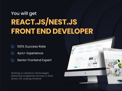 React.js/Next.js front end developer | Upwork