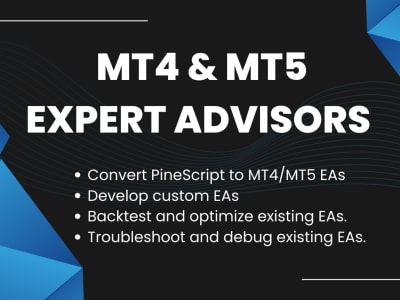 MetaTrader 4/5 Custom Indicator, Expert Advisor