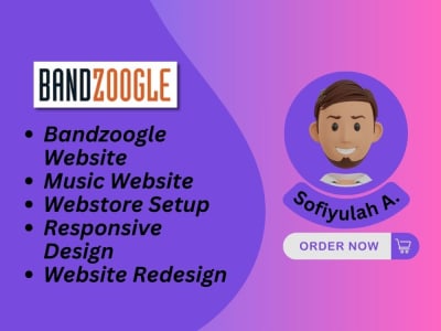 A bandzoogle website & bandzoogle music website bandzoogle redesign