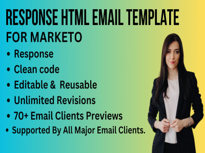 Professional marketo html email newsletter template