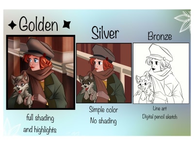 Amazing Digital cartoon character illustration