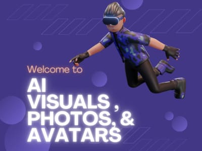 AI Avatar Creation,Photo manipulation,and Effects to Create Stunning Visual