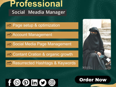 A professional social media marketing manager