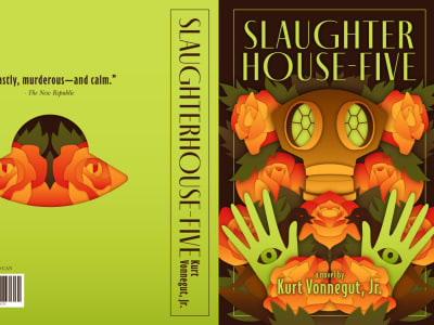 A beautiful dust jacket with original illustration | Upwork